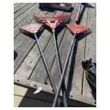 3 - Black & Decker Rakes
