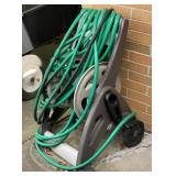 Hose Reel and Garden Hose