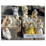 Collection of Angel Figurines