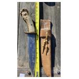 Stag Handle Mountain Man Bowie Knife