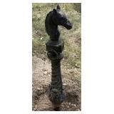 Iron Horse Head Hitching Post Iron Horse Head Hitching Post