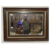 40" x 54" Walnut Wall Mirror 40" x 54" Walnut Wall Mirror