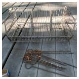 Wire Basket and Survey Pins Wire Basket and Survey Pins