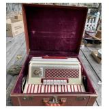 Scandalli Accordion and Case Scandalli Accordion and Case