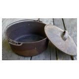Cast Iron Bean Pot and Lid Cast Iron Bean Pot and Lid