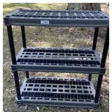 Plastic Garage Shelf Plastic Garage Shelf