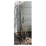 Large Lot of Fishing Poles Large Lot of Fishing Poles