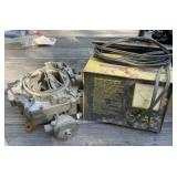 Carburetor and Battery Charger Carburetor and Battery Charger