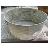 Galvanized Wash Tub Galvanized Wash Tub