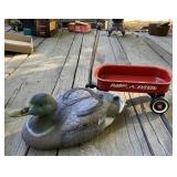 Radio Flyer Wagon & Duck Decoy Radio Flyer Wagon & Duck Decoy