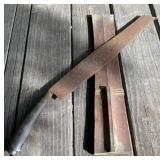 Knife with Wood Sheath Knife with Wood Sheath