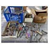 Large Lot of Tools, Nails, Hardware Large Lot of Tools, Nails, Hardware