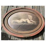 Framed Baby Portrait Framed Baby Portrait
