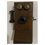 Oak Wall Telephone Oak Wall Telephone