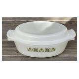 Fire King Casserole Dish with Lid Fire King Casserole Dish with Lid