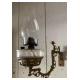 Oil Lamp with Wall Bracket Oil Lamp with Wall Bracket