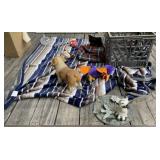 Fleece Blanket, Lawn Decorations Fleece Blanket, Lawn Decorations
