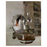 Oil Lamp with Reflector & Wall Bracket Oil Lamp with Reflector & Wall Bracket