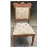 Tapestry Eastlake Style Chair Tapestry Eastlake Style Chair