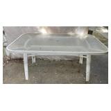 Glass Top Patio Table Glass Top Patio Table