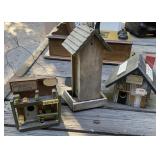 Birdhouses and Feeder Birdhouses and Feeder