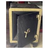 Early Combination Lock Safe on Rollers Early Combination Lock Safe on Rollers