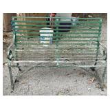 Nice 47" Metal Park Bench Nice 47" Metal Park Bench