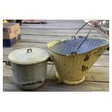 Granite and Coal Bucket Granite and Coal Bucket