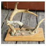Custom Stag Handle Schrade Knife Custom Stag Handle Schrade Knife
