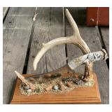 Custom Stag Handle Knife Custom Stag Handle Knife