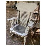 Painted Antique Rocker Painted Antique Rocker