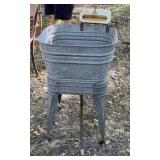 Rinse Tub with Wringer Rinse Tub with Wringer