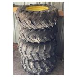 Set of Gator Tires and Wheels Set of Gator Tires and Wheels