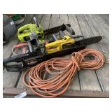 Chainsaws, Extension Cord, Tools Chainsaws, Extension Cord, Tools