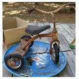 Snow Sled and Rough Tricycle Snow Sled and Rough Tricycle