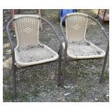 2 - Wicker Patio Chairs 2 - Wicker Patio Chairs