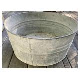 Galvanized Wash Tub Galvanized Wash Tub