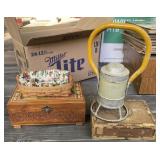 Longaberger Basket, Cigar Box and More Longaberger Basket, Cigar Box and More