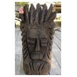 Wood Indian Totem Wood Indian Totem