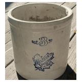 3 Gallon Western Stoneware Crock 3 Gallon Western Stoneware Crock