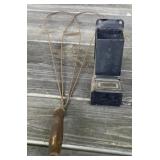 Carpet Beater and Match Safe Carpet Beater and Match Safe
