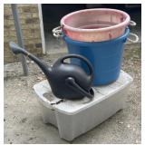 Watering Can and Tubs Watering Can and Tubs