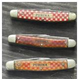 3 - Purina Stockman Pocket Knives 3 - Purina Stockman Pocket Knives