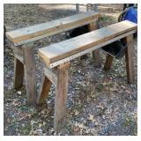 Sawhorses Sawhorses