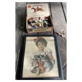 Picture Frame and Match Safe Picture Frame and Match Safe