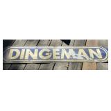 Dingeman 51" Metal Sign Dingeman 51" Metal Sign