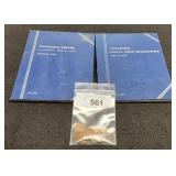 Lot w/ 2 Canada Small Cent Albums,