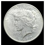 1923-S Peace Dollar
