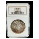 1886 Slab Morgan Dollar NGC MS64 High Grade