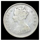 1898 Hong Kong 10 Cent Silver